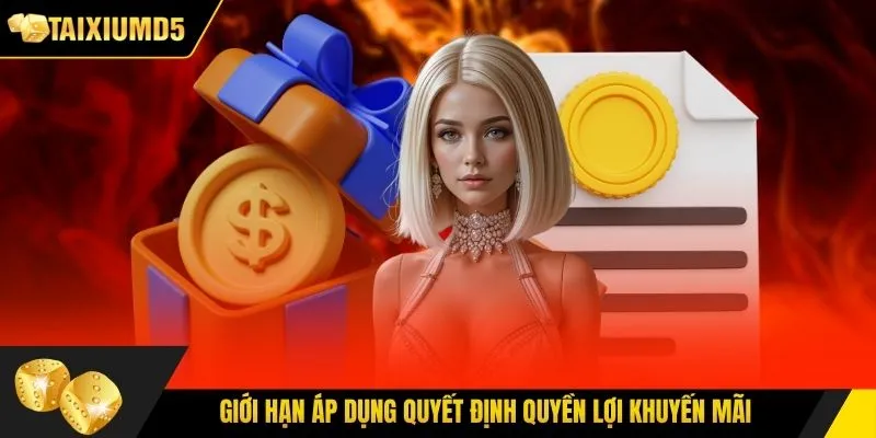 Giới hạn áp dụng quyết định quyền lợi khuyến mãi